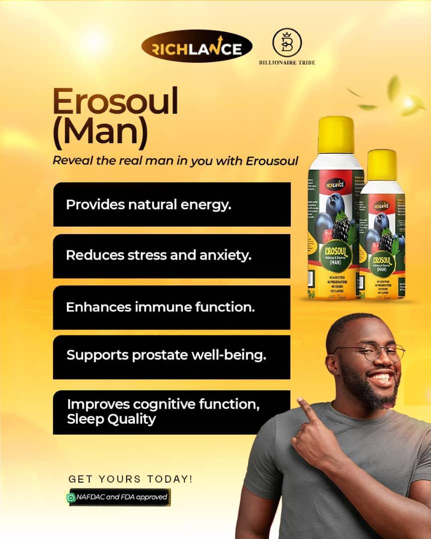EROSOUL FOR MAN- INTIMACY & STAMINA